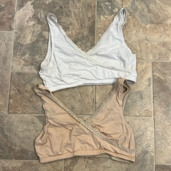 EUC Motherhood Maternity Nursing Sleep Bras - Picture 1 of 3